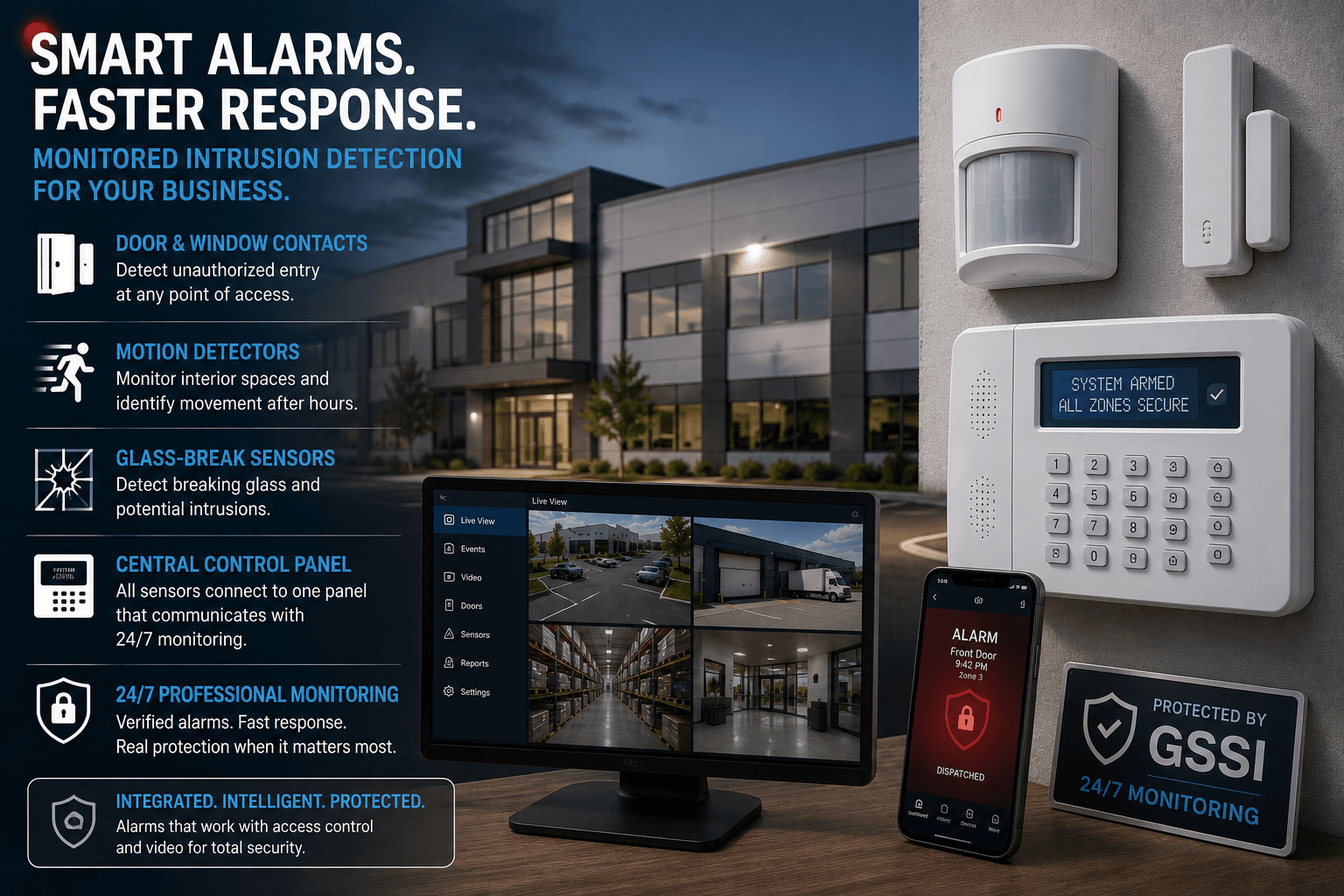Business Alarm Systems 101 : Intrusion Detection Guide