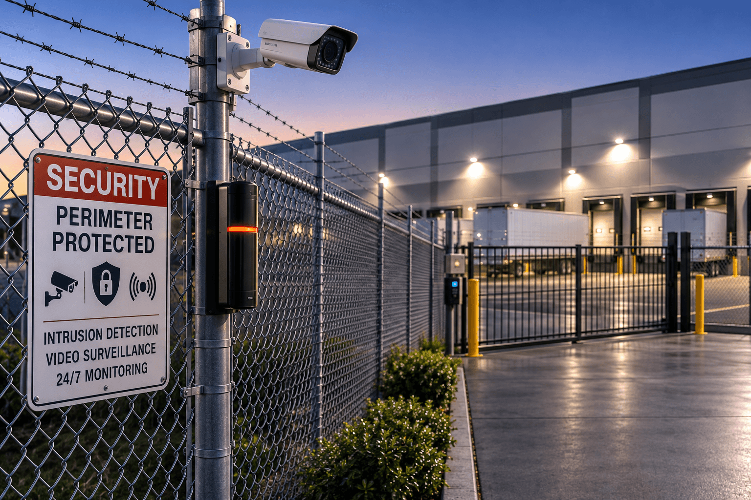 Perimeter Alarm System Installation in Sacramento: Protecting Warehouses & Industrial Sites
